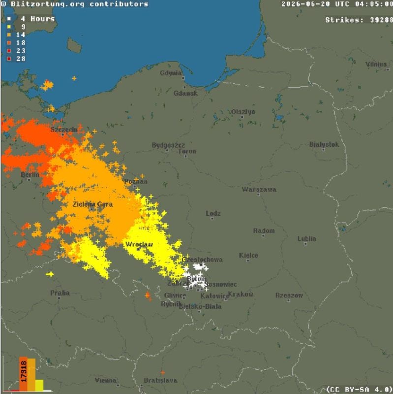 silne burze i groźna pogoda minionej doby