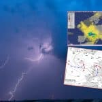 burze nad Polską i ulewy