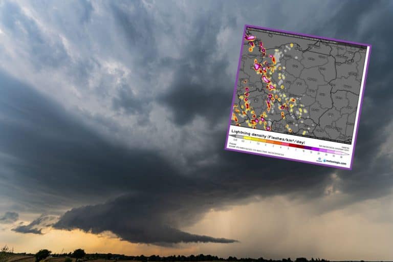 groźne burze i silne superkomórki