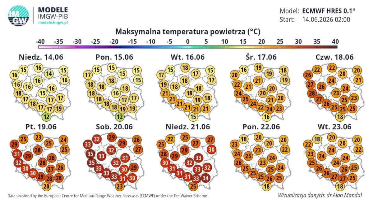 pogoda na 16 dni w Polsce. Wielka zmiana w kraju