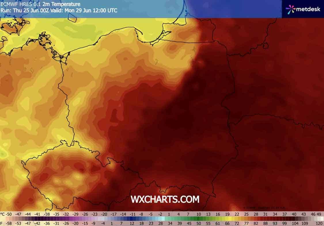 Prognoza temperatury dla Polski. Kiedy ochłodzenie?
