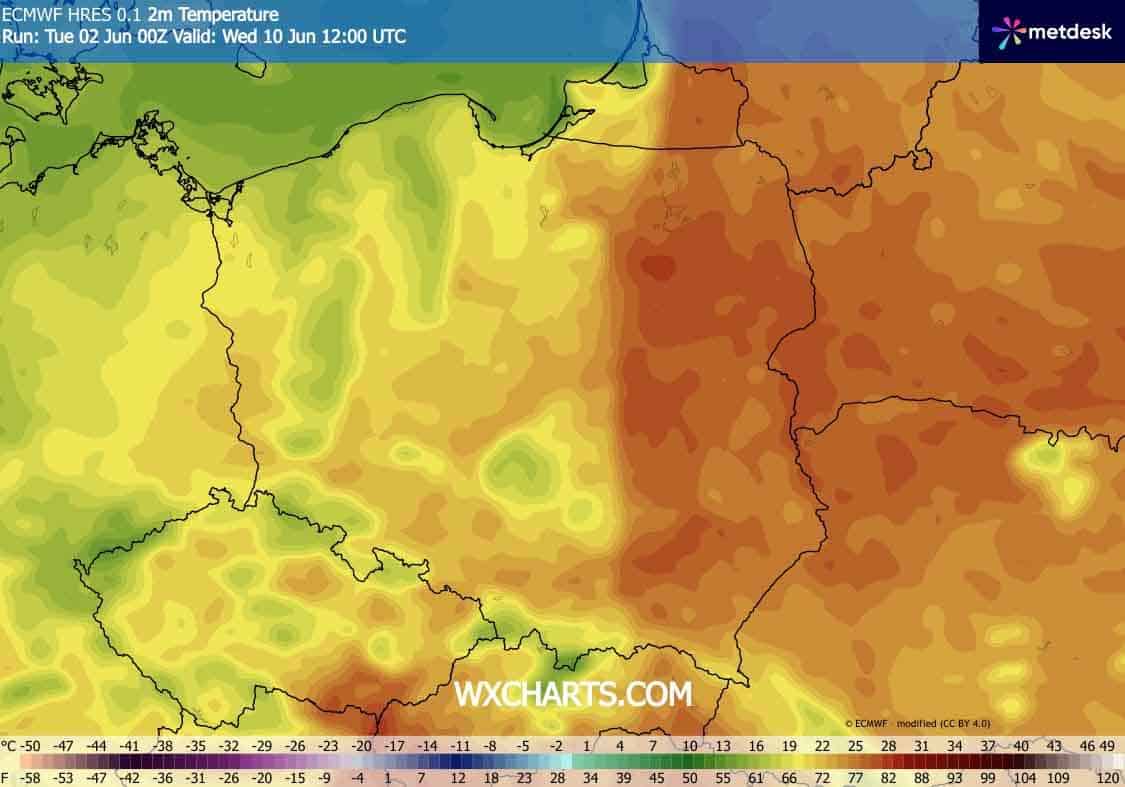 W Przyszłym tygodniu czeka nas ochłodzenie