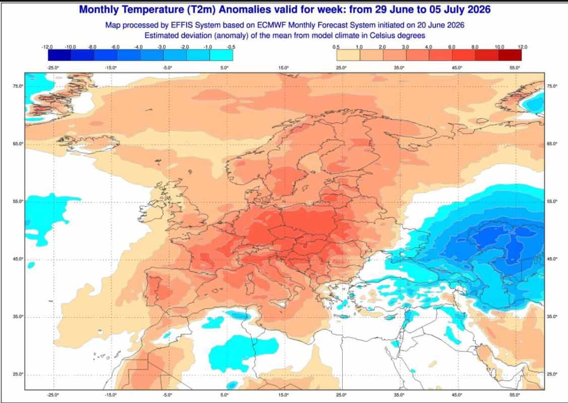 poważny deficyt opadów i wysoka temperatura powietrza