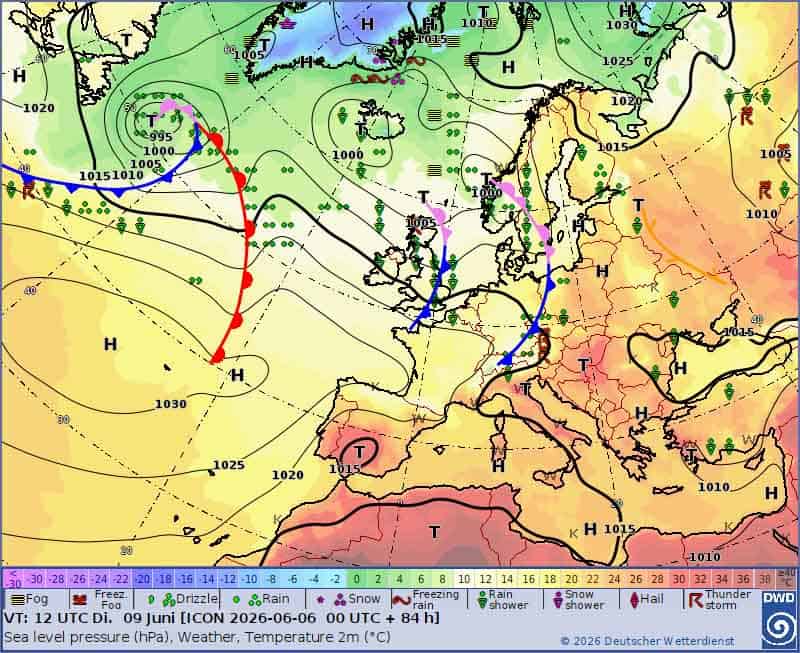 Pogoda na 5 dni plus weekend. Groźna sytuaja synoptyczna w weekend