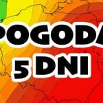 Pogoda na 5 dni plus weekend. Ochłodzenie i nawałnice