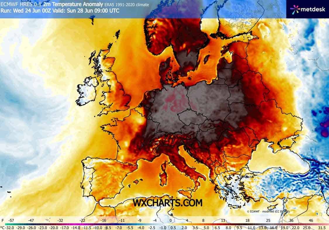 Pogoda na weekend. Anomalia temperatury będzie potężna