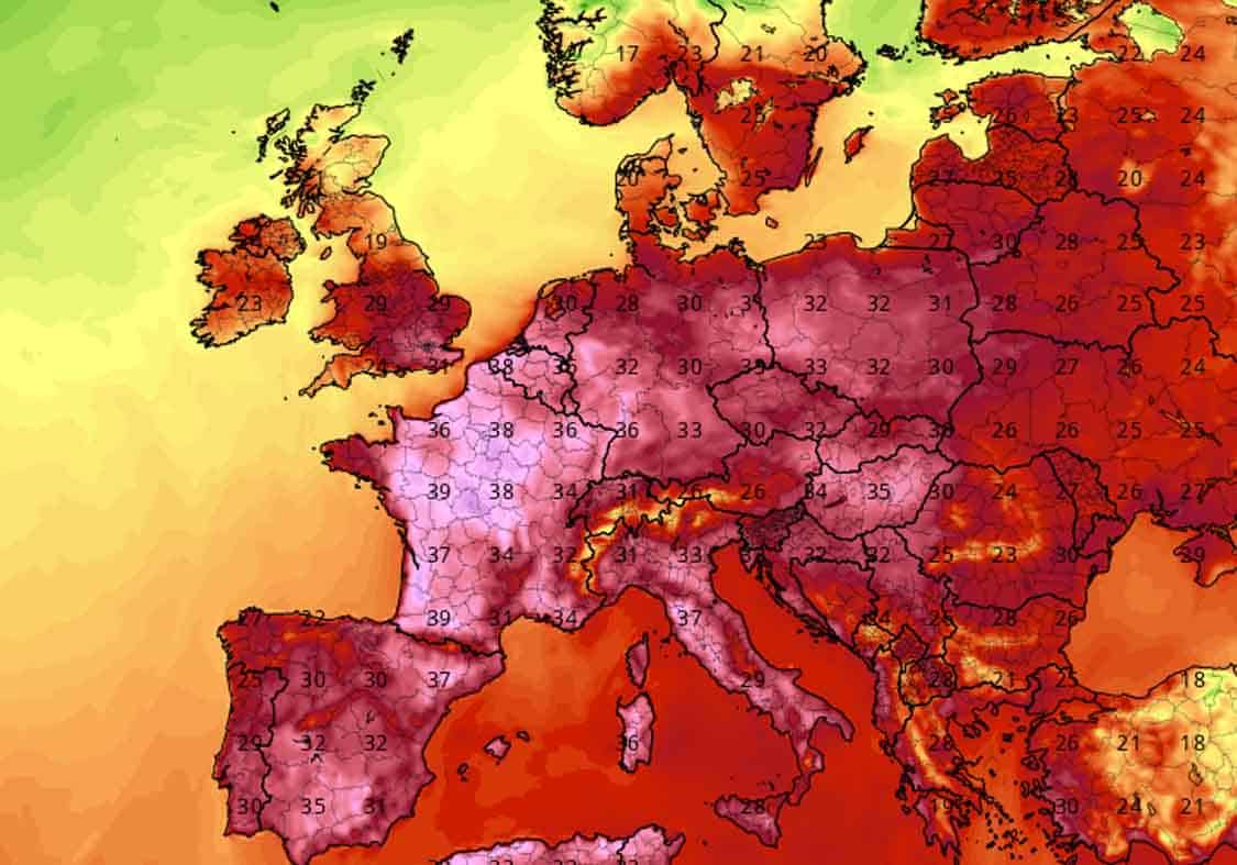 Ocieplenie w weekend obejmie praktycznie cały kontynent