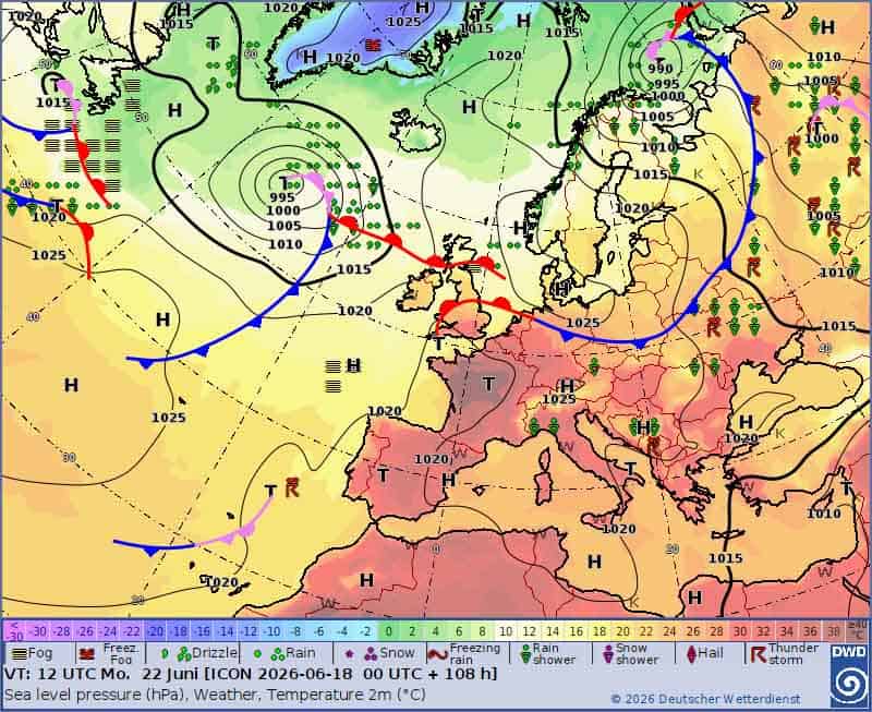 Upał w regionie, ale zaczną pojawiać się silne burze