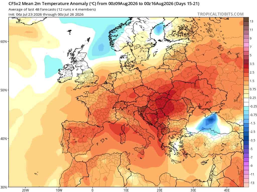 nowa prognoza pogody i wielka zmiana