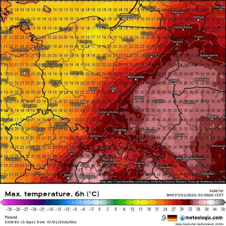 groźne burze i silne pogorszenie aury w Polsce