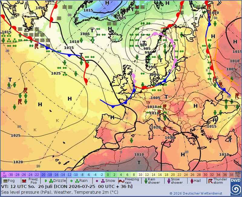 intensywne burze i groźna pogoda w Polsce