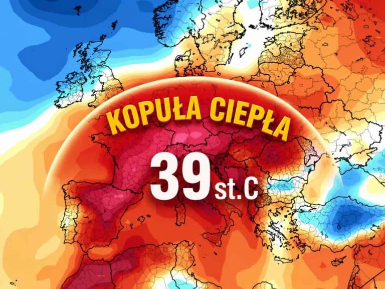 kopuła ciepła i wielka zmiana pogody. nadchodzi silny upał