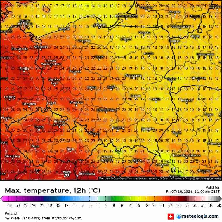 silne pogorszenie pogody w kraju