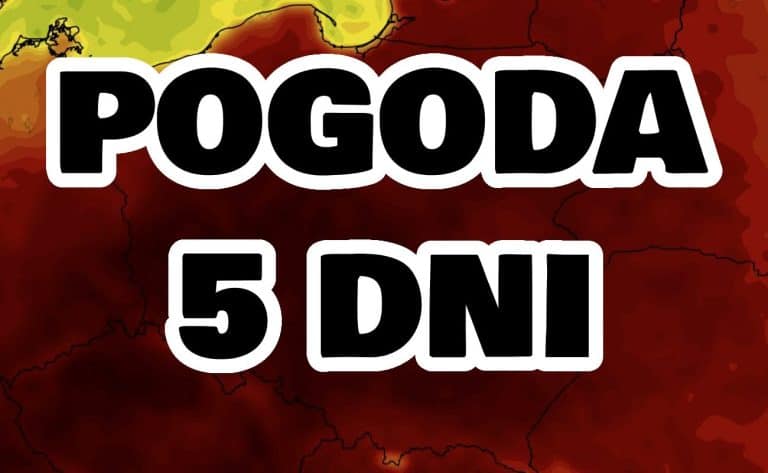 Pogoda na 5 dni plus weekend. Ochłodzenie, załamanie pogody, a później nadciągnie upał