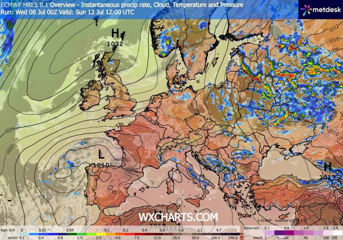 Pogoda na weekend nie ulegnie wielkim zmianom. Sytuacja synoptyczna na koniec weekendu