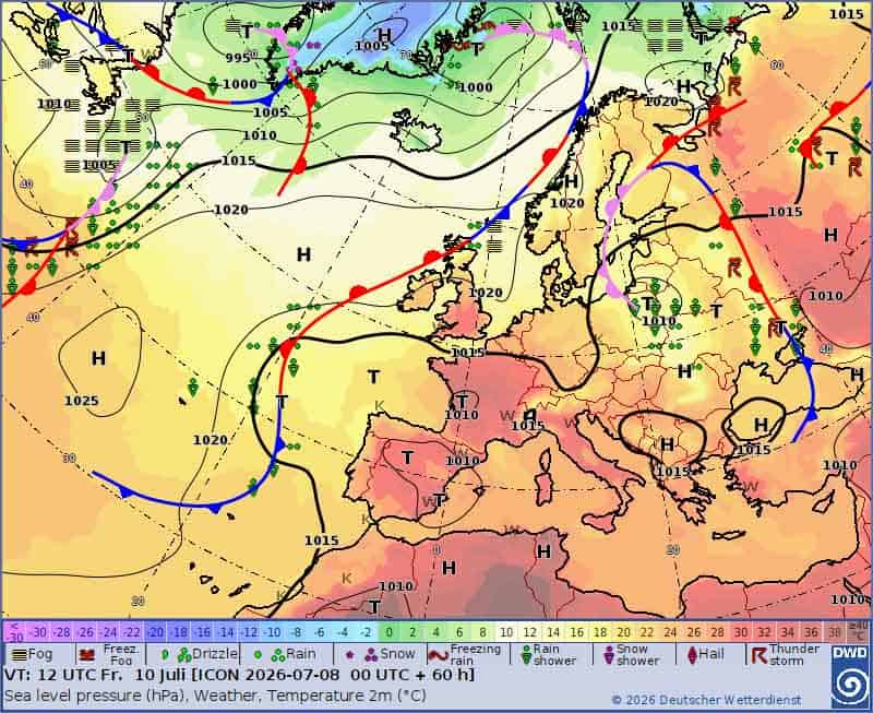 Pogoda na weekend. Niż nie odpuści w części Polski