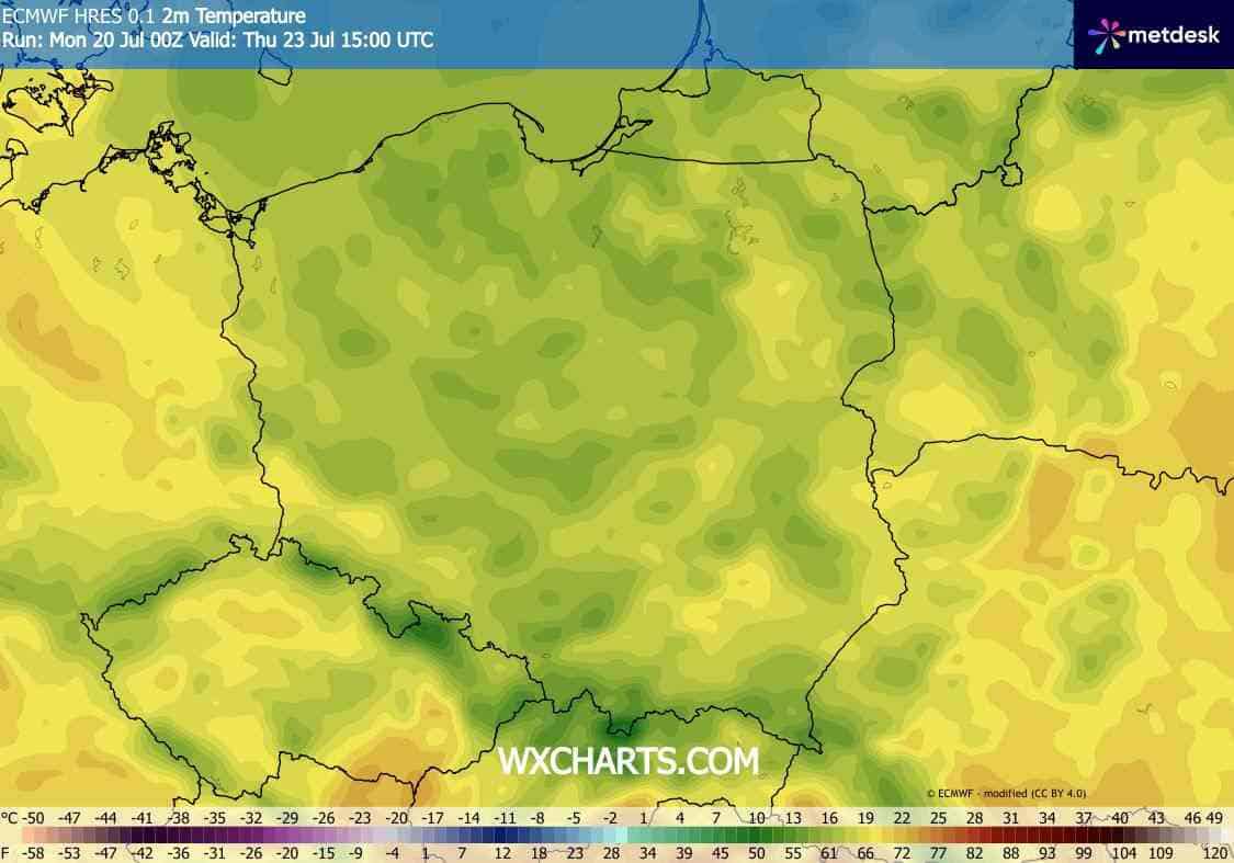 Załamanie pogody w Polsce to również ochłodzenie