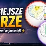 burze i groźna pogoda w Polsce