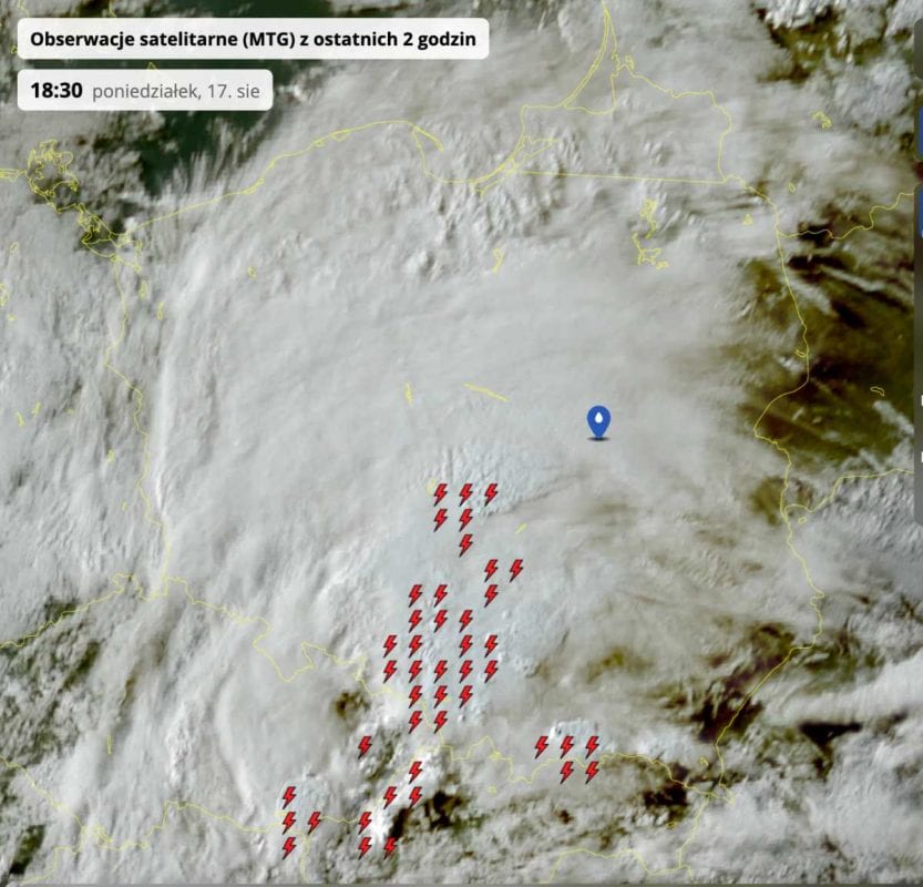 groźna sytuacja pogodowa w kraju 