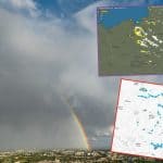 burze i groźna pogoda w kraju