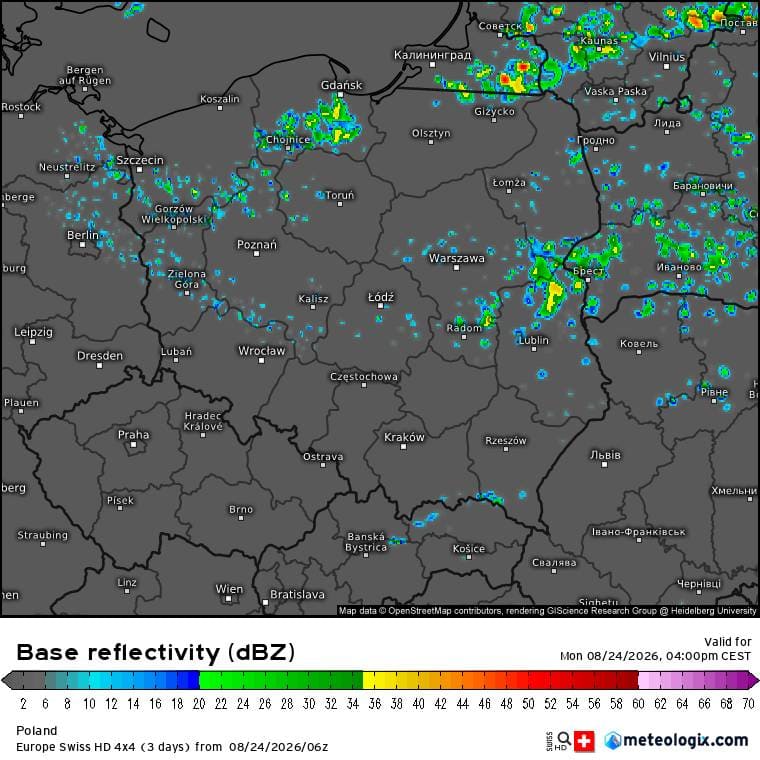 niżowa pogoda w kraju