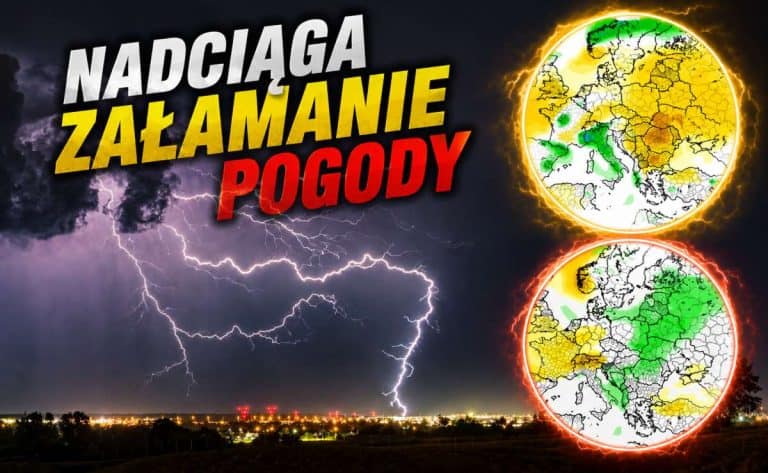 silne burze i groźna pogoda