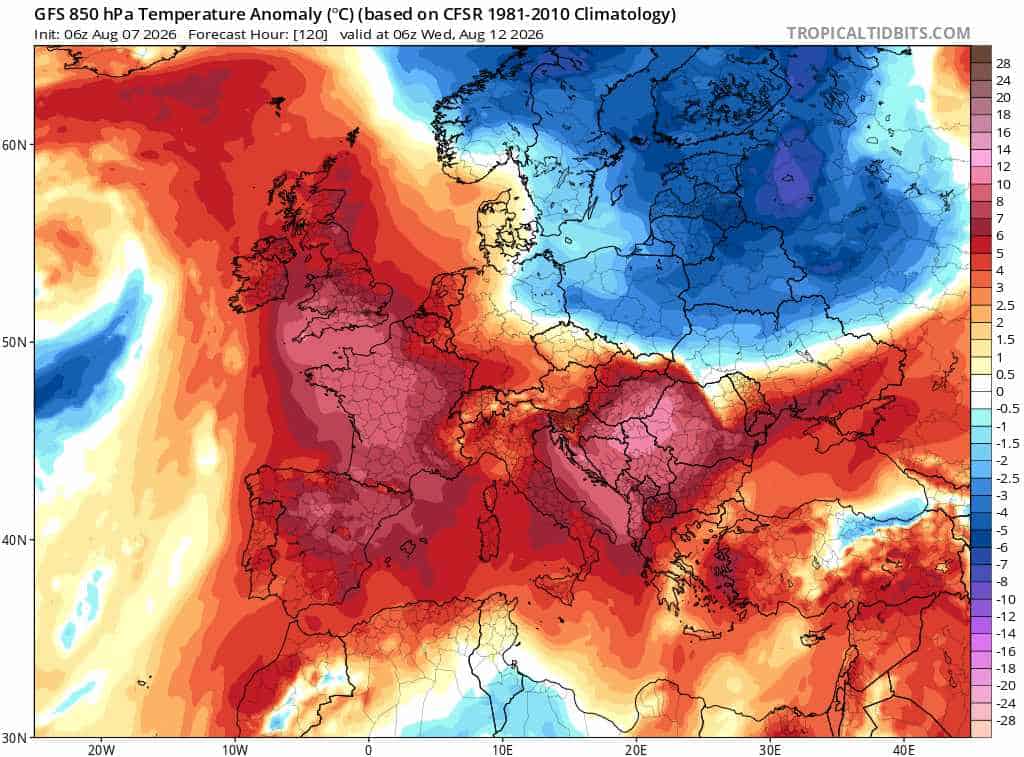 wielka zmiana i spływ chłodu według GFS. Ochłodzenie w kraju 