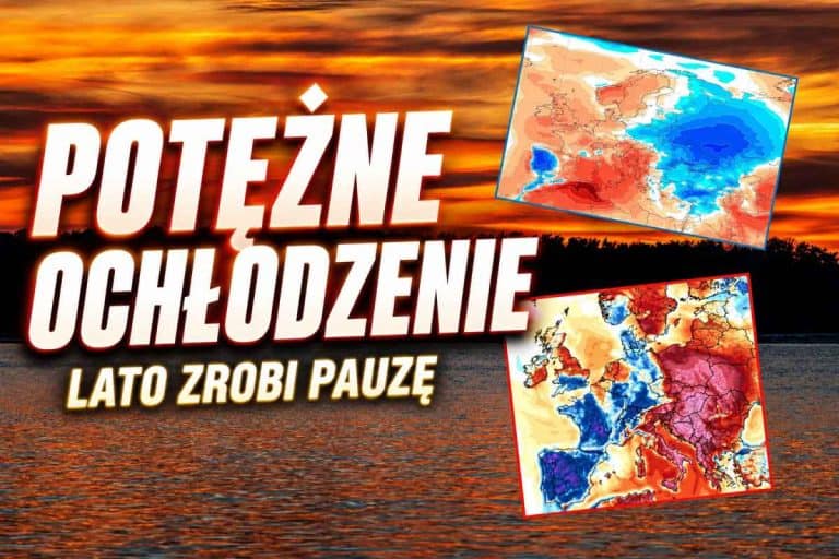 pogoda i zmiana. Silne ochłodzenie