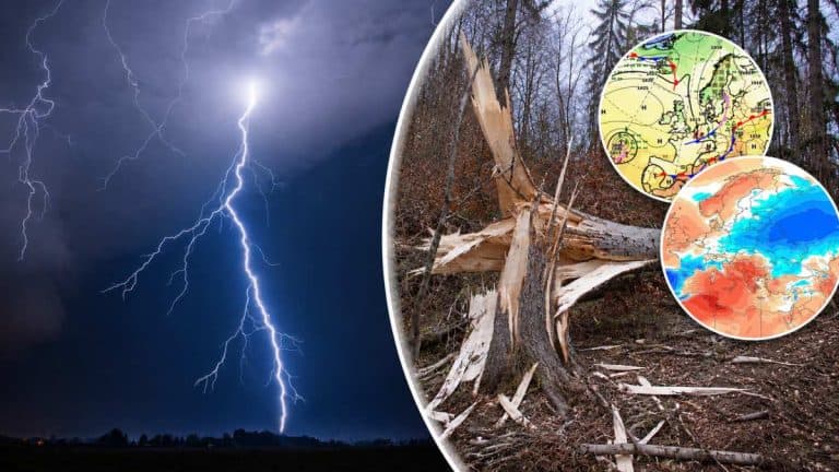 burze i wichury. Groźne załamanie pogody