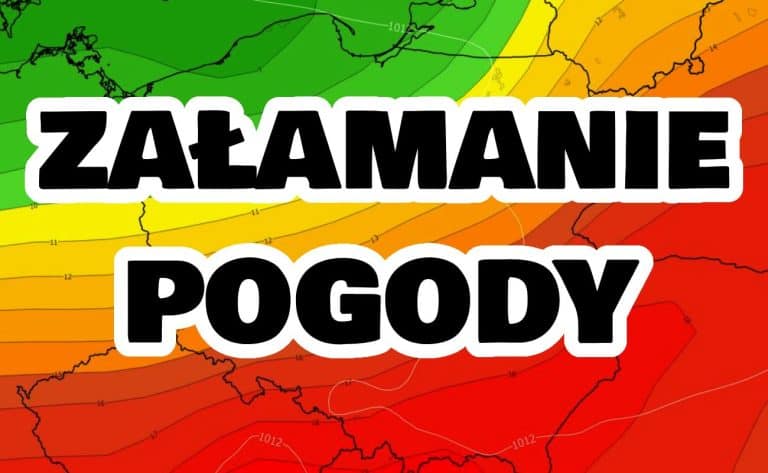 Załamanie pogody nad Polską. Ochłodzenie i burze