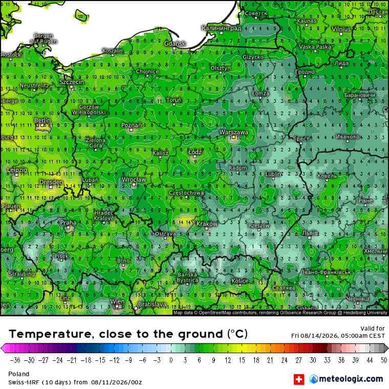 wielka zmiana pogody w Polsce i mróz