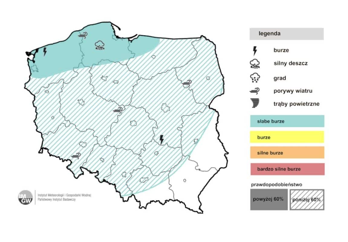 Nowa prognoza burzowa 