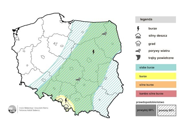 burze i groźna pogoda