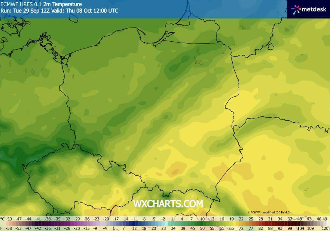 Ochłodzenie nadciągnie do Polski. Prognoza temperatury