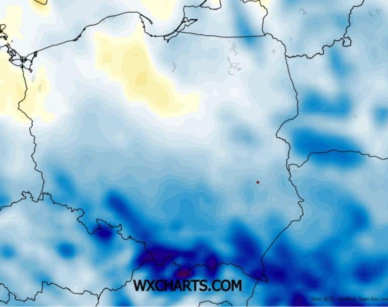 pogoda i anomalia temperatury