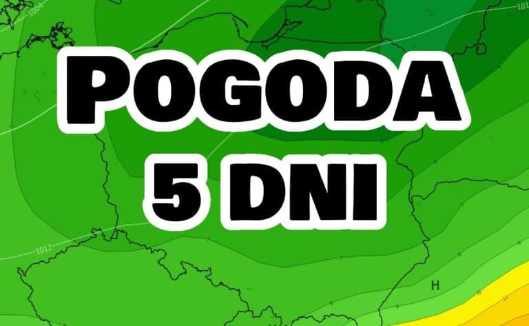Pogoda na 5 dni plus weekend. Załamanie pogody. Ocieplenie, powiew lata