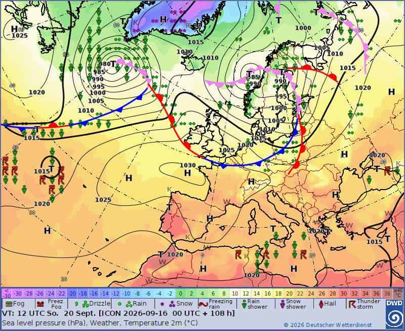 Aktywny front atmosferyczny. Pogoda na weekend załamie się w niedzielę