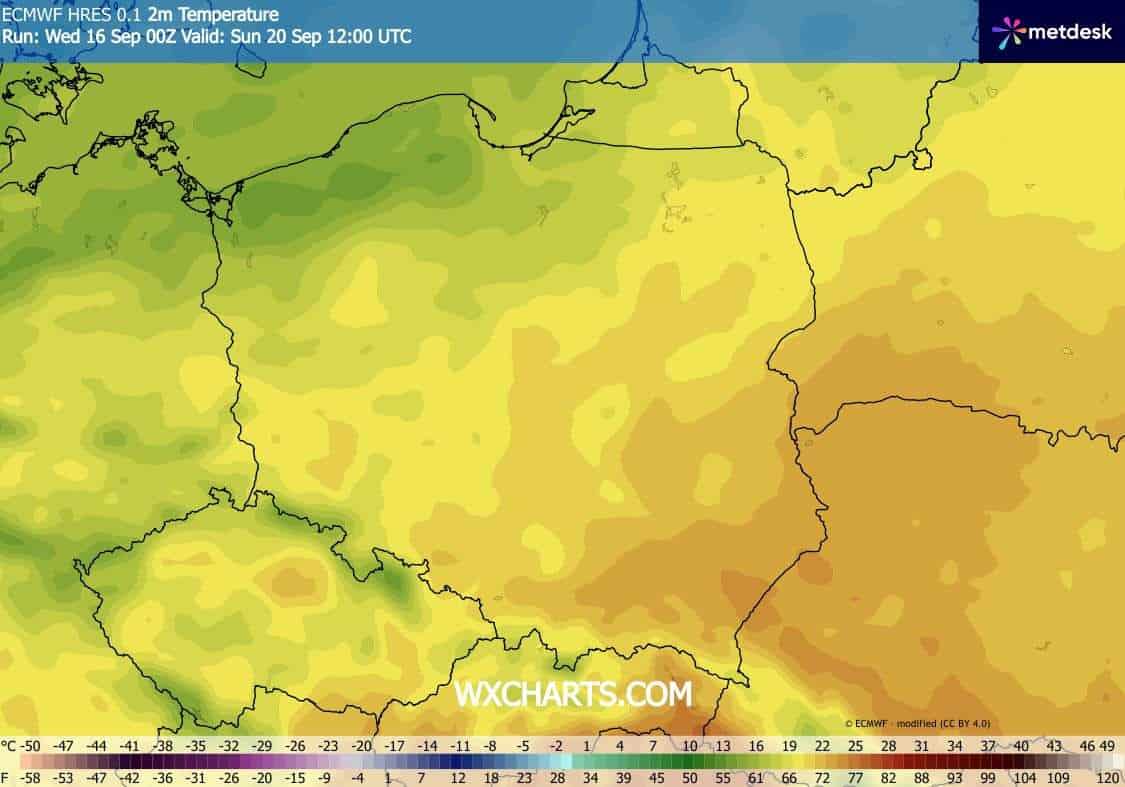 Pogoda na weekend przyniesie całkiem przyjemne temperatury