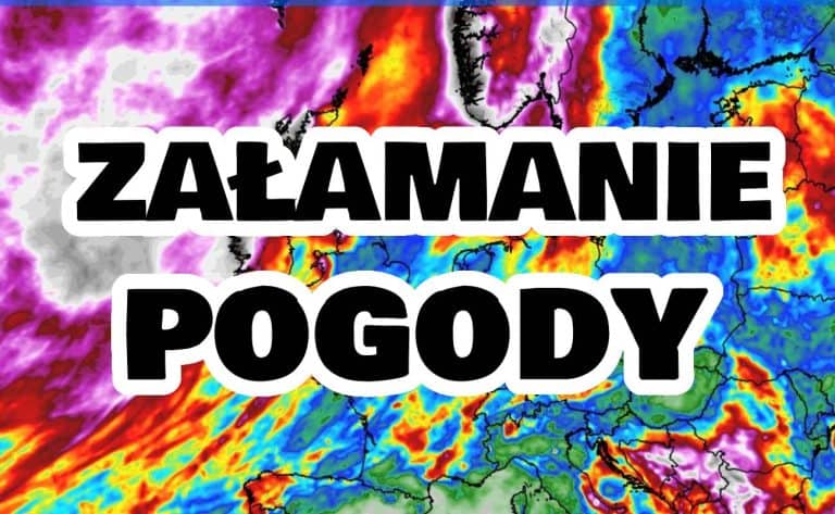 Załamanie pogody w Polsc. Prognoza