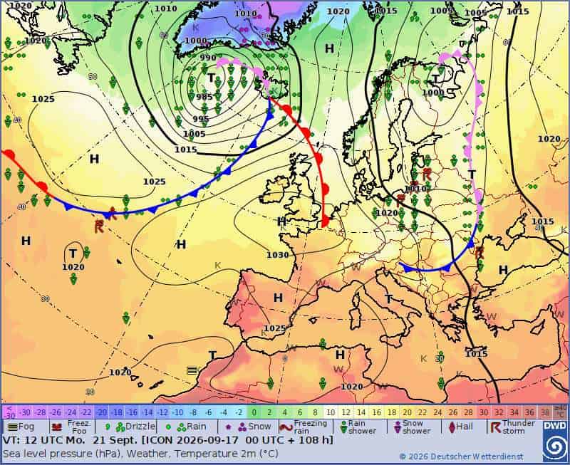 Czym spowodowane będzie załamanie pogody w Polsce