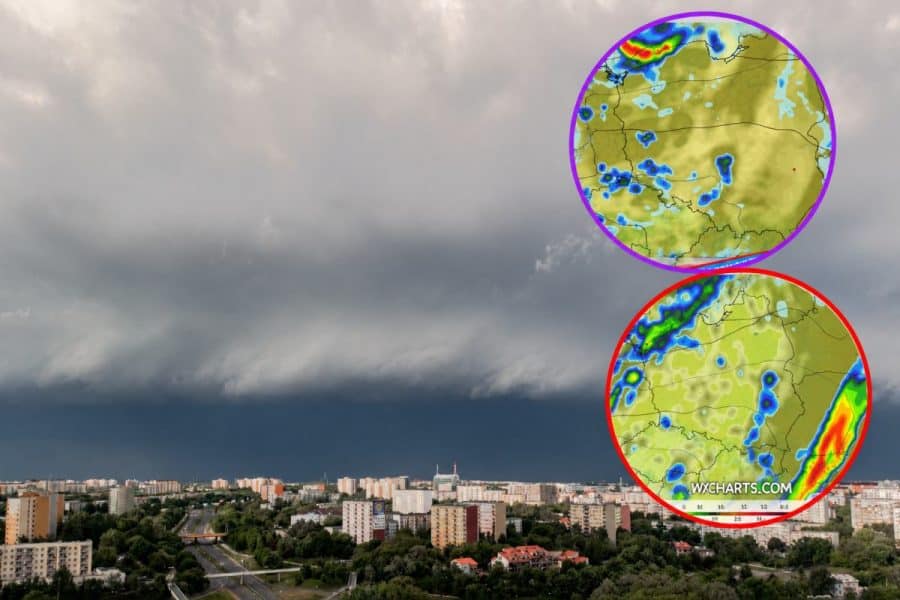 burze w Polsce i dynamiczna pogoda