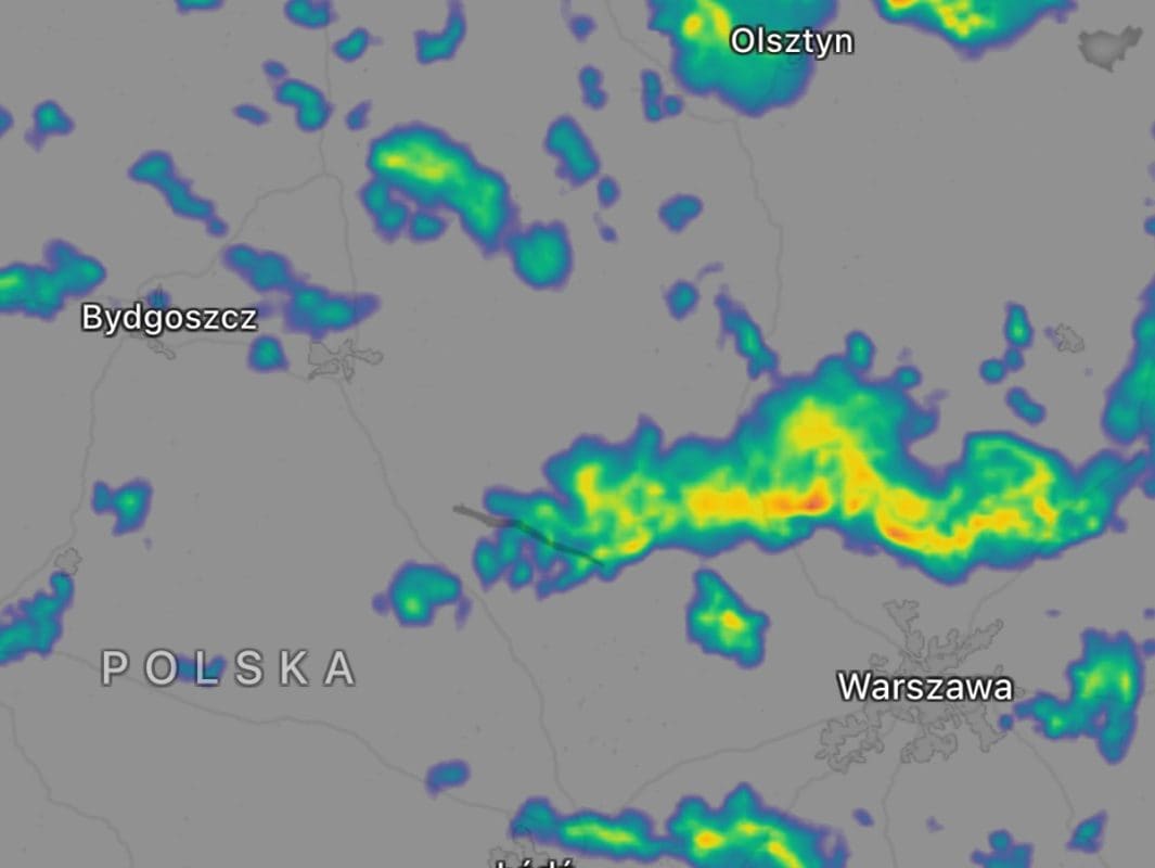 burze w Polsce i dynamiczna pogoda