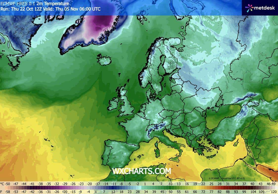 Mróz w Polsce. Prognoza temperatury na początek listopada