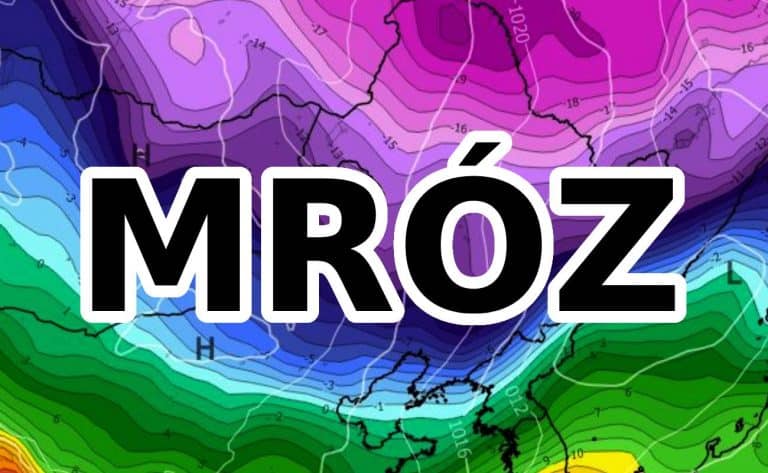 Mróz nadciąga ze wschodu. Temperatury do -30 stopni