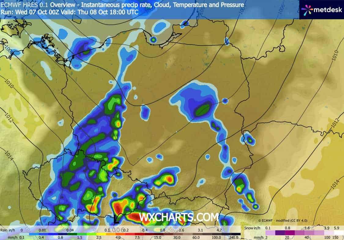 Zbliżająca się zmiana cyrkulacji na strefową.