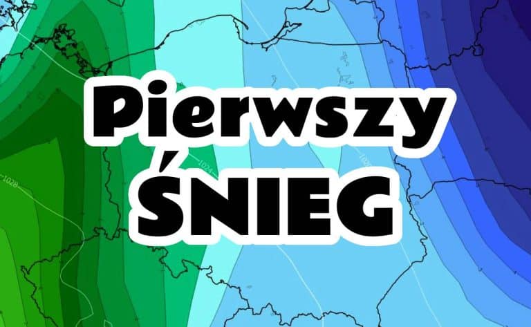 Pierwszy śnieg i atak zimy w Polsce. Mróz nadciągnie ze wschodu