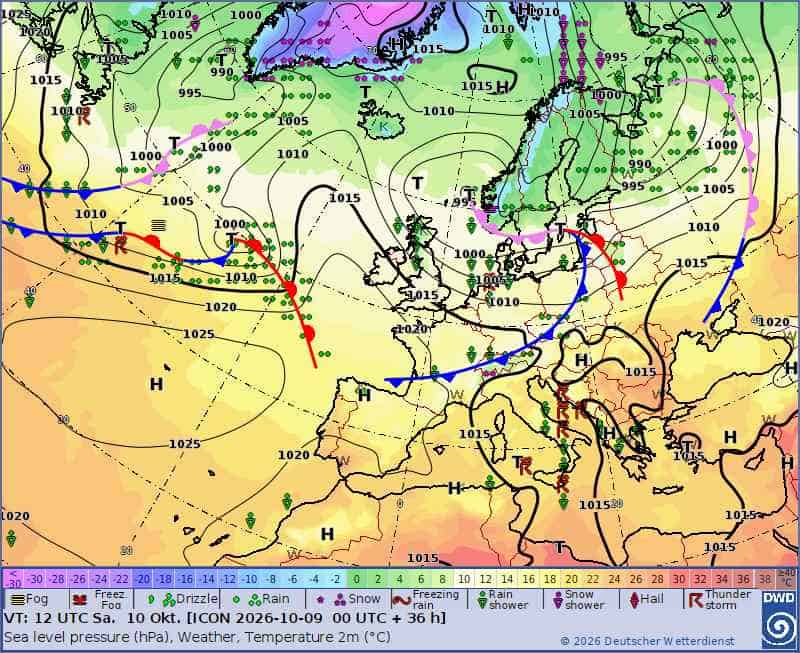 wielka zmiana pogody i burze w kraju