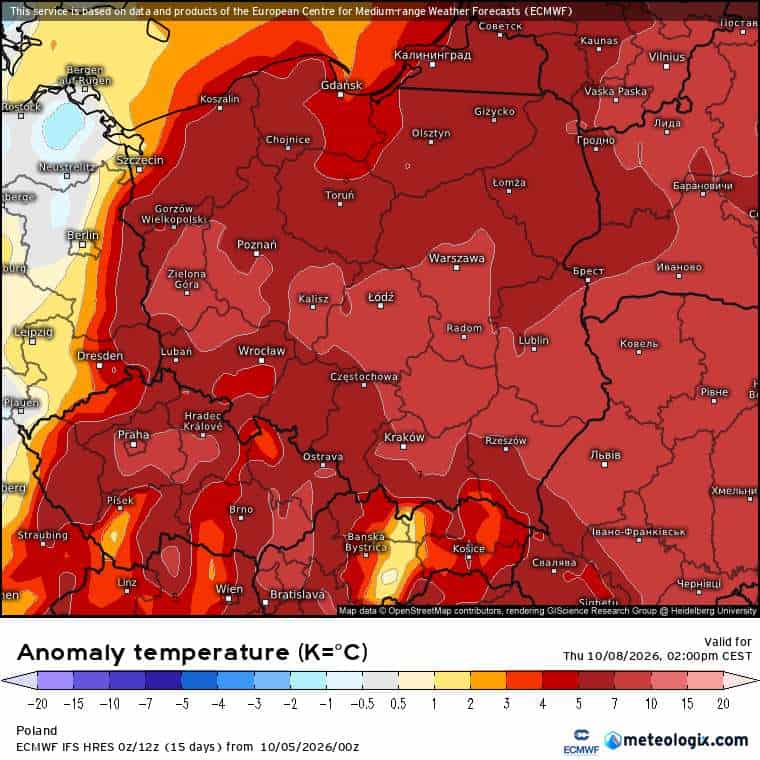 Wielka anomalia termiczna w Polsce