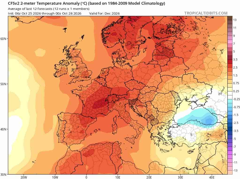 Nowa pogoda na grudzień 2026 t. i trend
