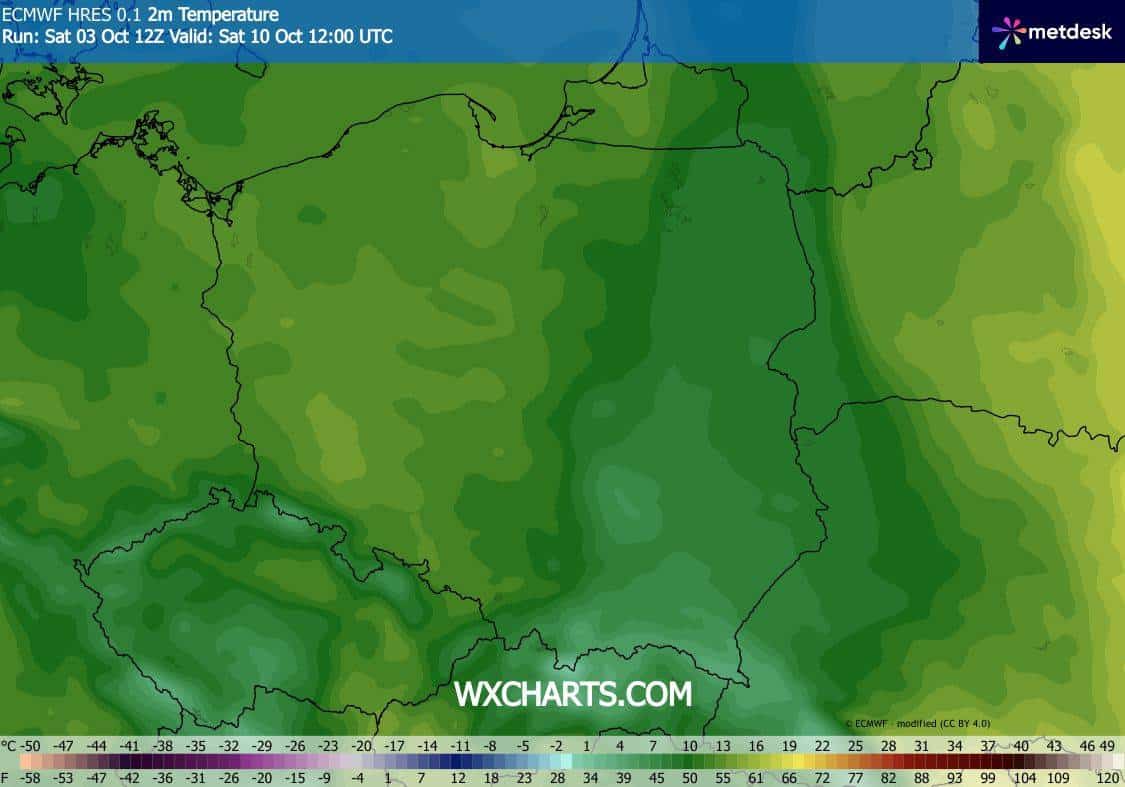 Pogoda na 5 dni. Ochłodzenie w weekend w Polsce